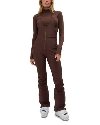 Halfdays Isabel Bib Pants In Brown