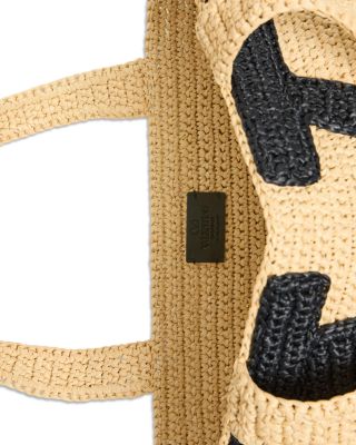 Viva Superstar Large Raffia Shopping Tote Bag