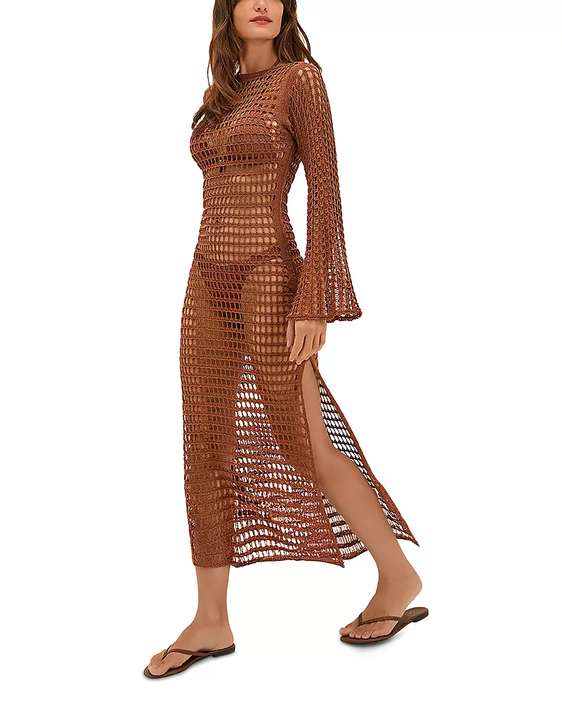 ViX Paula Hermanny Belle Knit Swim Cover-Up