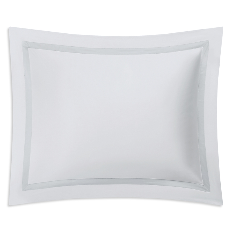 Matouk Nocturne Sateen Standard Sham In Gray