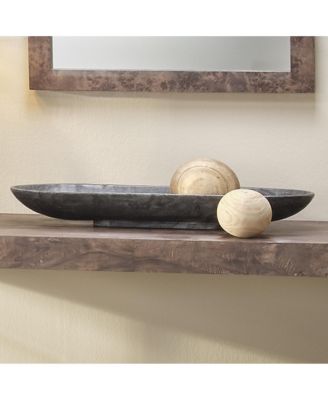 Long Oval Marble Bowl