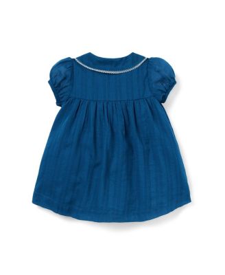 Girls' Textured Stripe Collar Dress - Baby