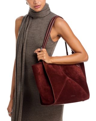 Victoria Soft Suede Tote