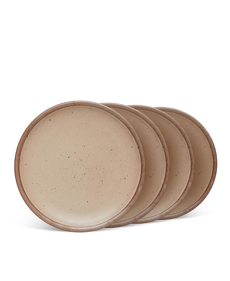 East Fork Pottery East Fork Dinner Plate, Set Of 4 In Brown