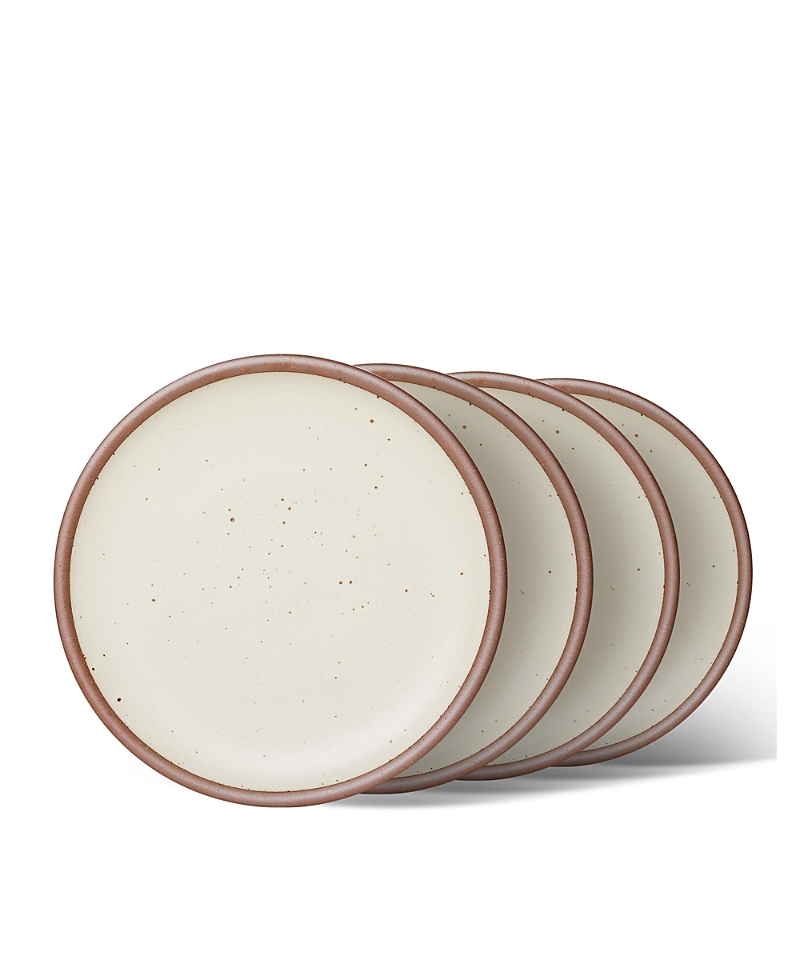 East Fork Pottery East Fork Dinner Plate, Set Of 4 In White