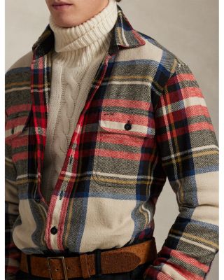 Classic Fit Plaid Flannel Workshirt