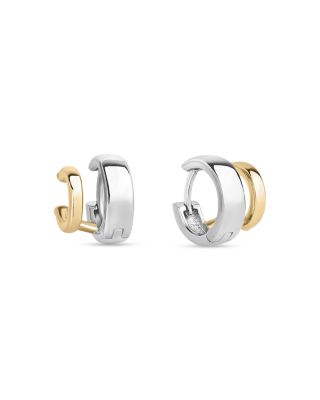 Katerina Double Row Hoop Earrings