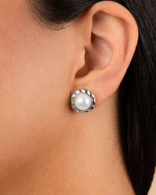 Eudora Imitation Pearl Stud Earrings