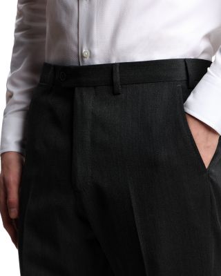 Regular Fit Wool Trousers