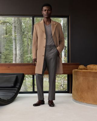 Navy Cashmere V-Neck Sweater - Exclusive