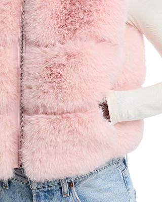 The Landau Faux Fur Vest