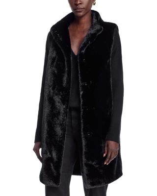 Dana Faux Fur Long Vest