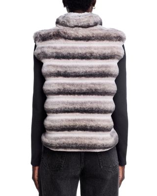 The Faux Chinchilla Vest