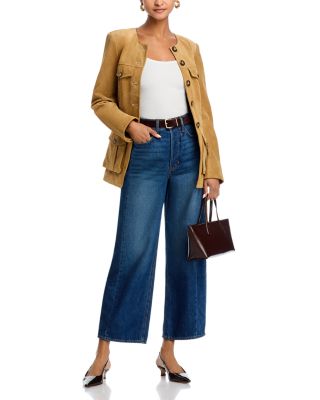 Ryder High Rise Barrel Leg Jeans in Equinox Blue