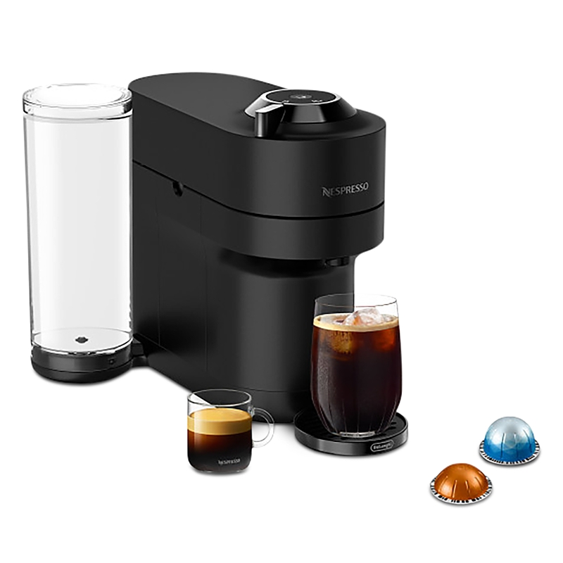 Nespresso Vertuo Pop+ Deluxe By De'longhi In Black