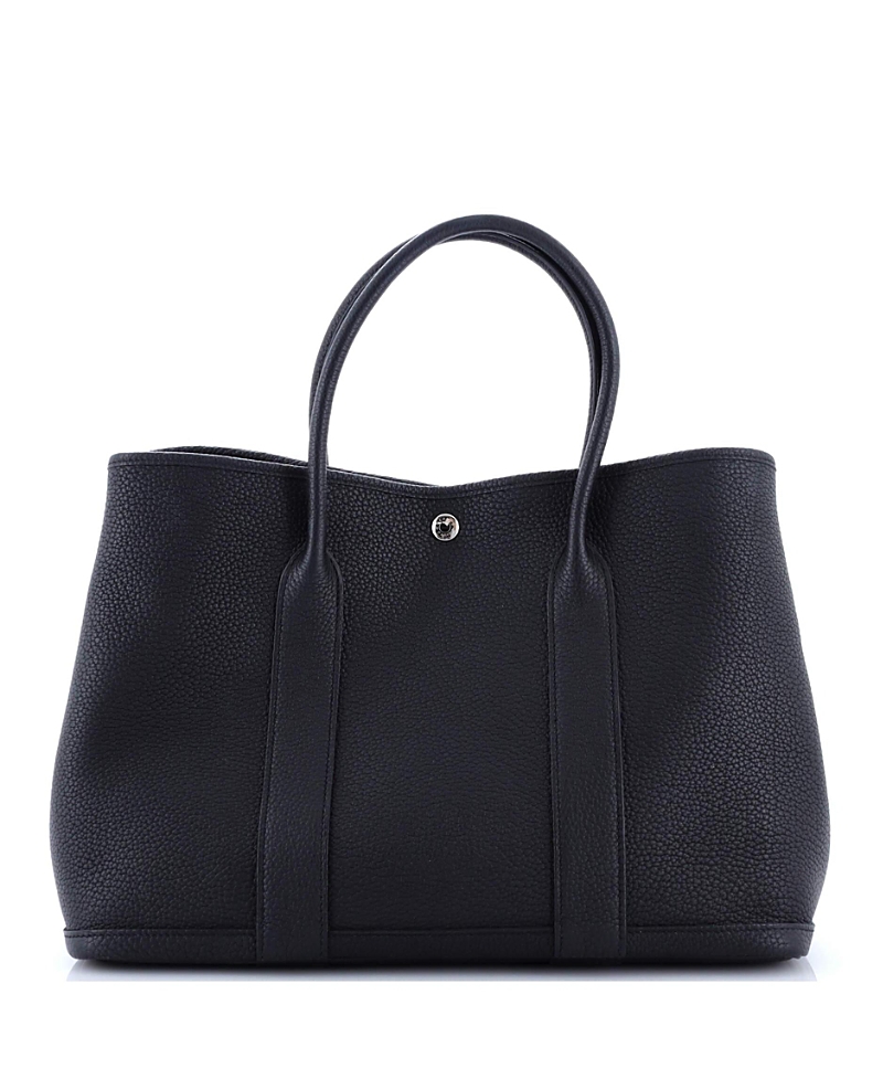Pre-owned Pre-owned Hermes  Hermes 36 Garden Party Tote Leather In Black