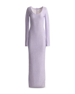 Soft Sequin Knit Gown