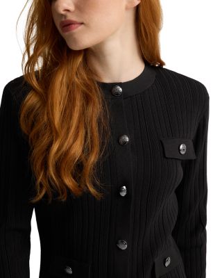 Ribbed Cardigan Jacket