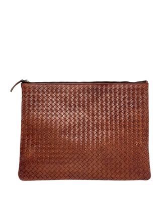 Interlaced Leather Pochette