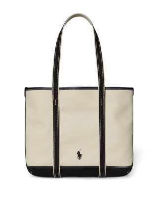 Polo Bear Small Canvas Shopper Tote