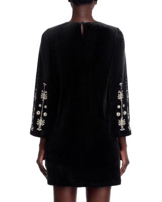 Bounce Velour Kimono Sleeve Dress