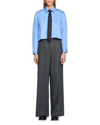 Straight and Wide Trousers