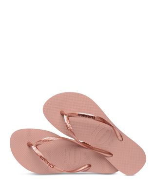 Women's Slim Logo Flip Flop Sandals