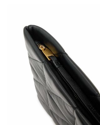 Bettina Small Quilted Leather Clutch 