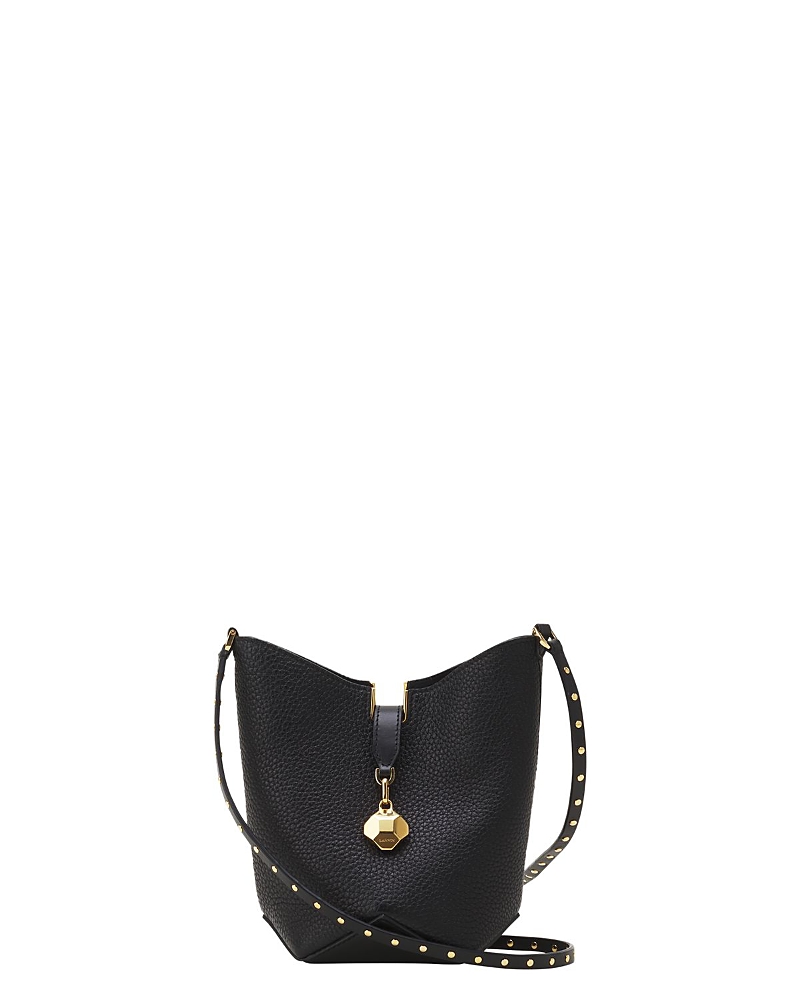 Lanvin Leather Bucket Bag In Black