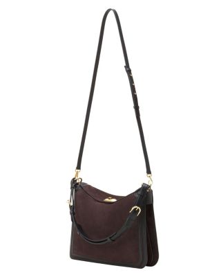 Compagnon Asymmetrical Bag In Suede
