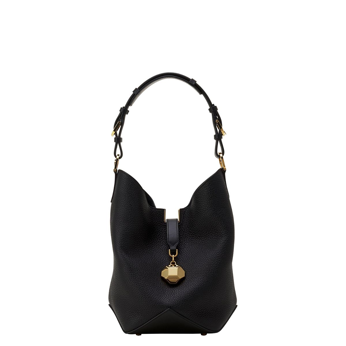 Lanvin Catch By Lanvin Medium Leather Bucket Bag