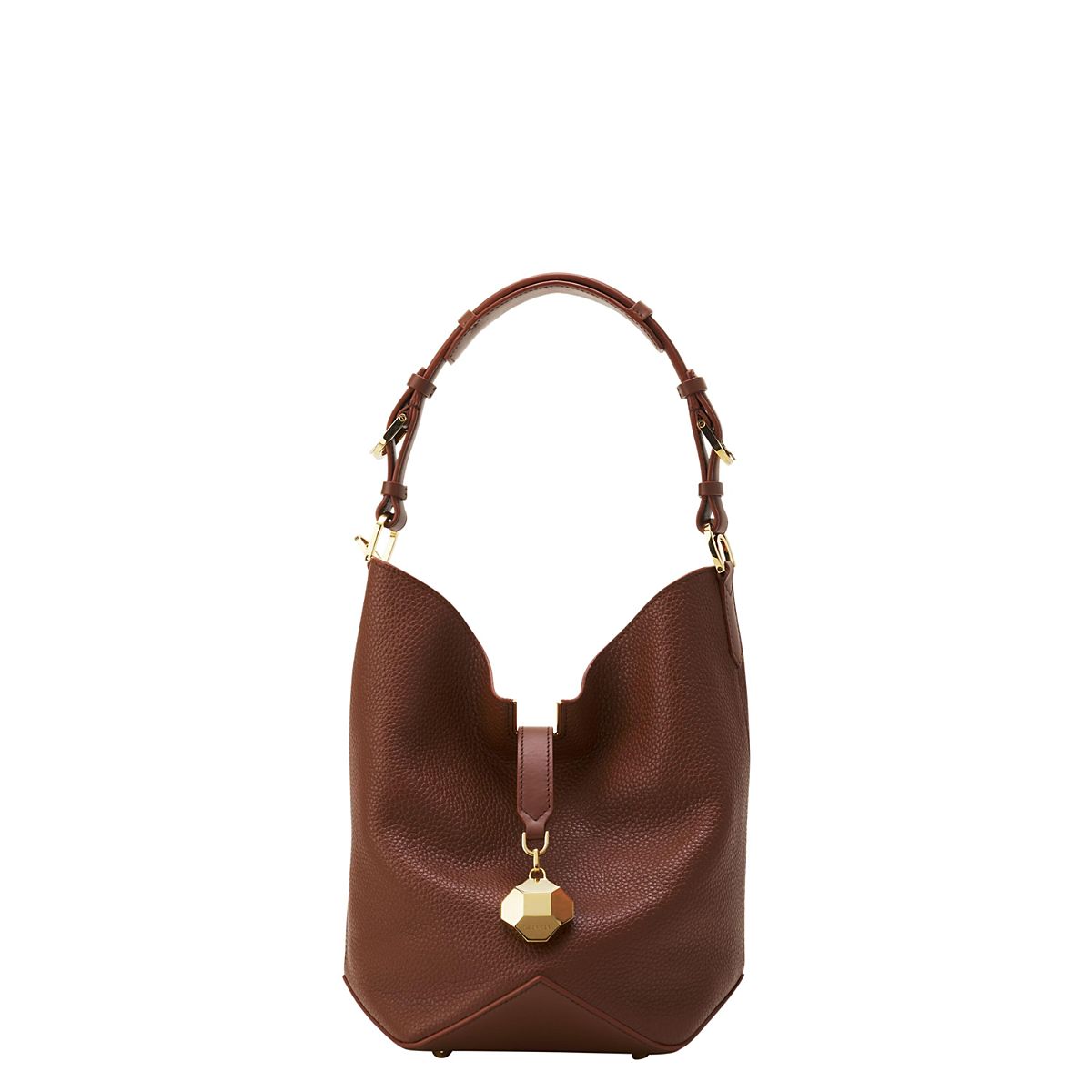 Lanvin Catch By Lanvin Medium Leather Bucket Bag