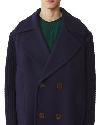  Long Wool Peacoat