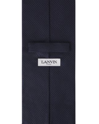 Plain Silk Pique Tie