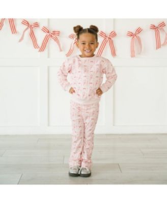 Girls' Candy Cane Lane Christmas Flare Legging - Baby, Little Kid, Big Kid