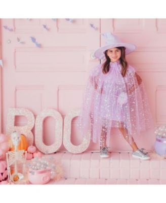 Girls' Girly Witch Dress Up Kit - Ages 3+