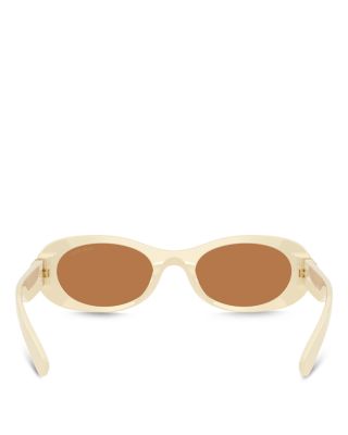 Oval Sunglasses, 50mm