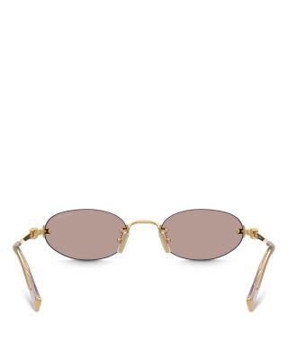 Oval Sunglasses, 51mm