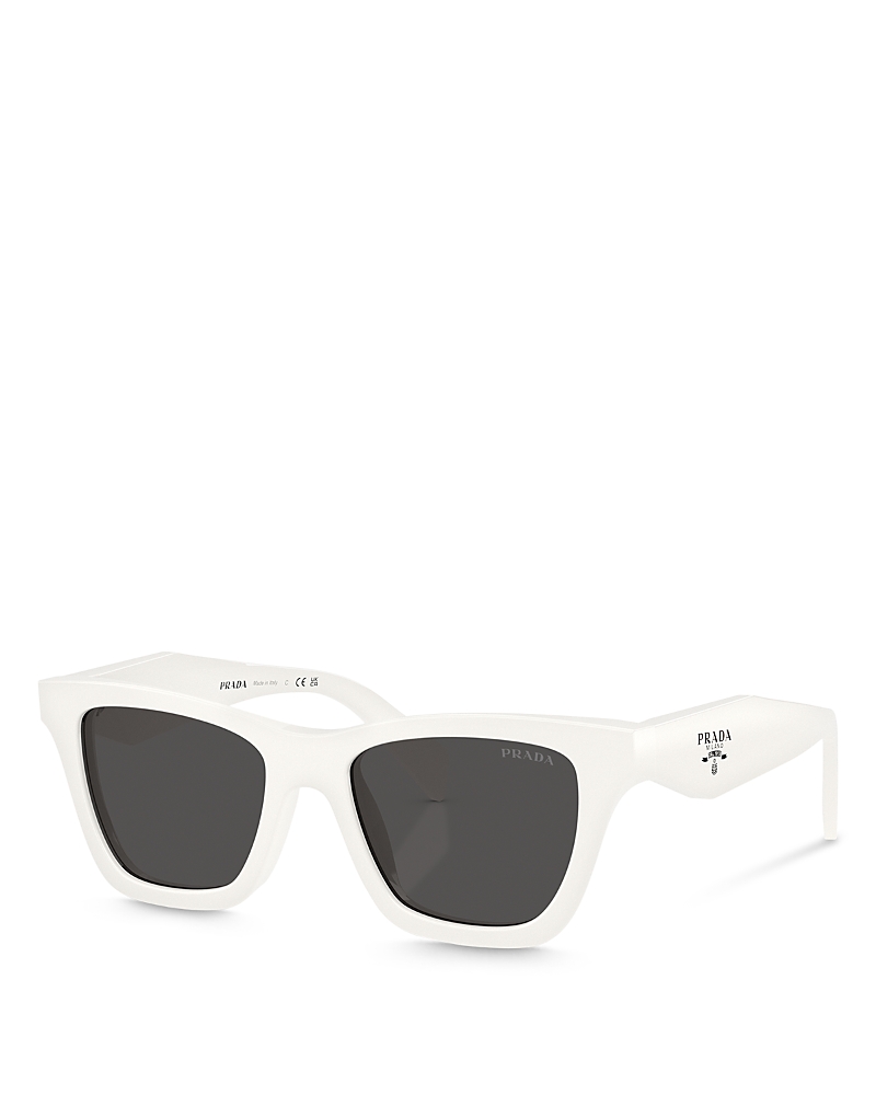 Prada Butterfly Sunglasses, 52mm In White
