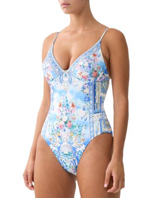 Soft High Tri Underwire One Piece Swimsuit