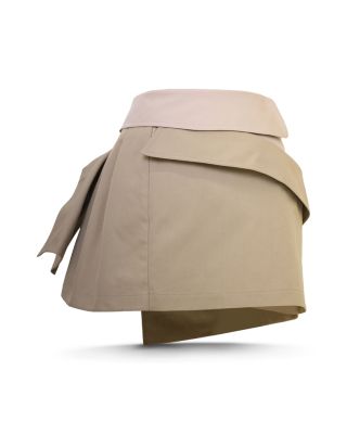 Trench Element Layered Skirt