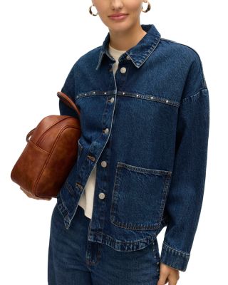 Jamie Studded Denim Shirt