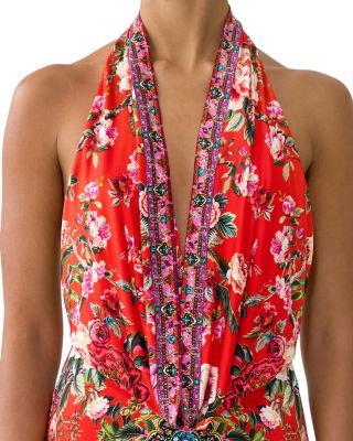 Deep Cowl Plunge Dress