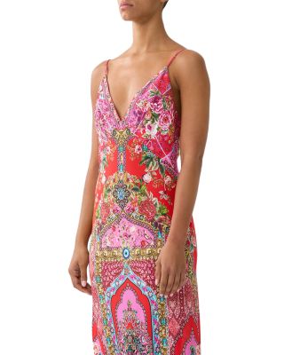 Silk Maxi Slip Dress