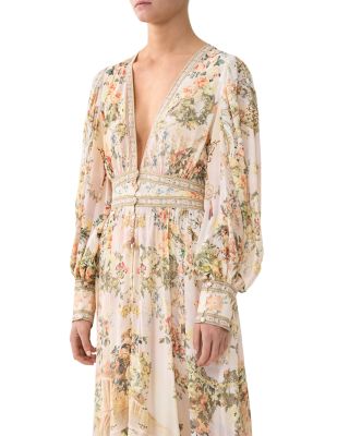 Long Button Front Dress