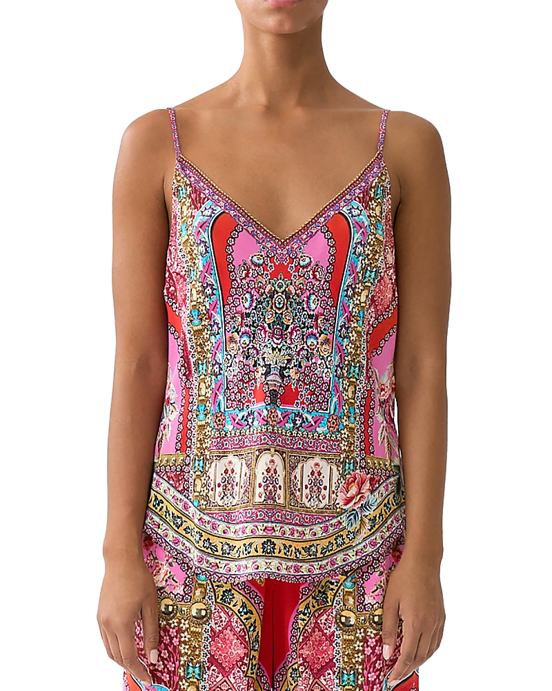 Camilla Heirloom Empire V-Neck Bias Cami
