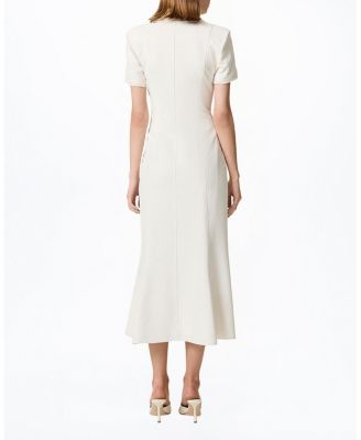 Floral Button Detailed Maxi Dress