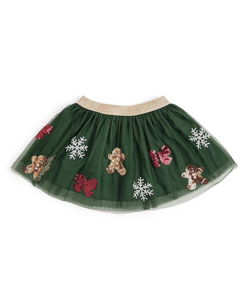 Sweet Wink Girls' Gingerbread Joy Sequin Christmas Tutu - Baby