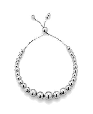 Sterling Silver Belle of the Ball Adjustable Bracelet