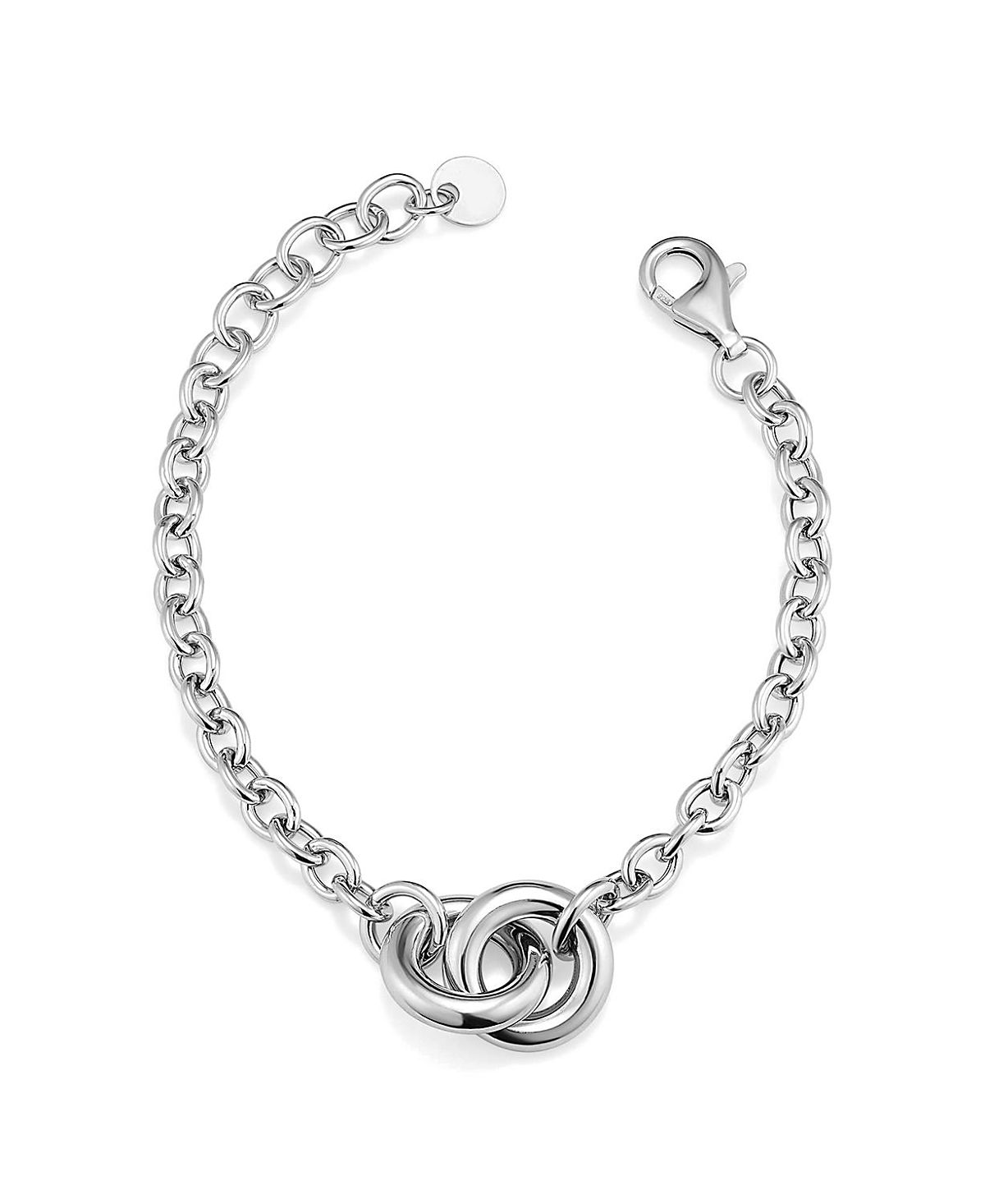 Oradina Sterling Silver Together Bracelet